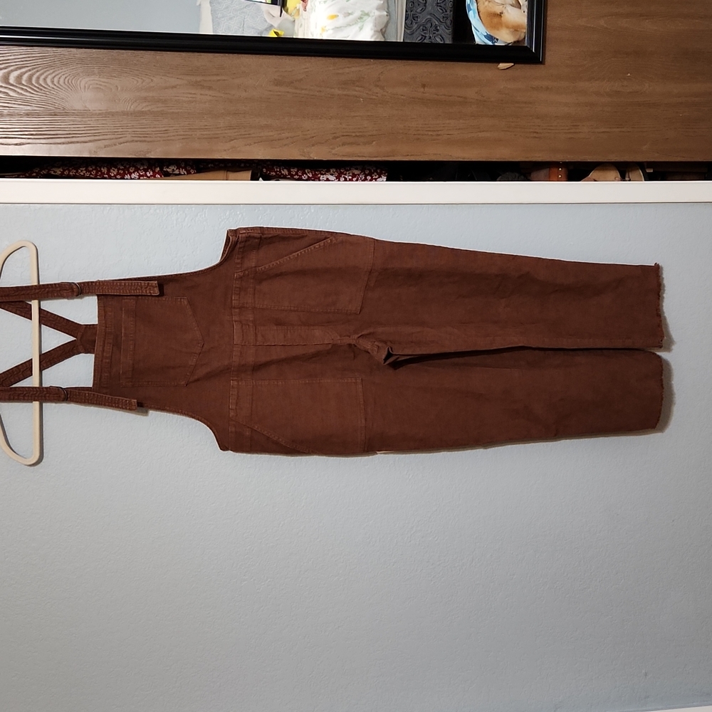 Aerie Corduroy Overalls